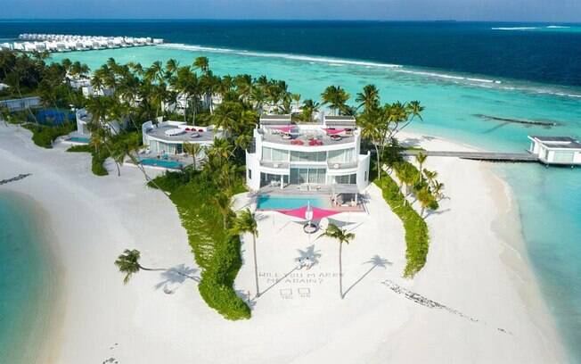 Hotel LUX* North Male Atoll Resort & Villas, onde Juliana Paes se hospedou nas Maldivas