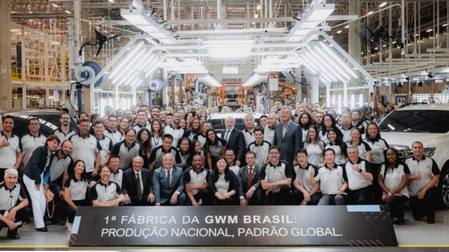 Fábrica da GWM, no Espírito Santo, abre vagas de emprego 