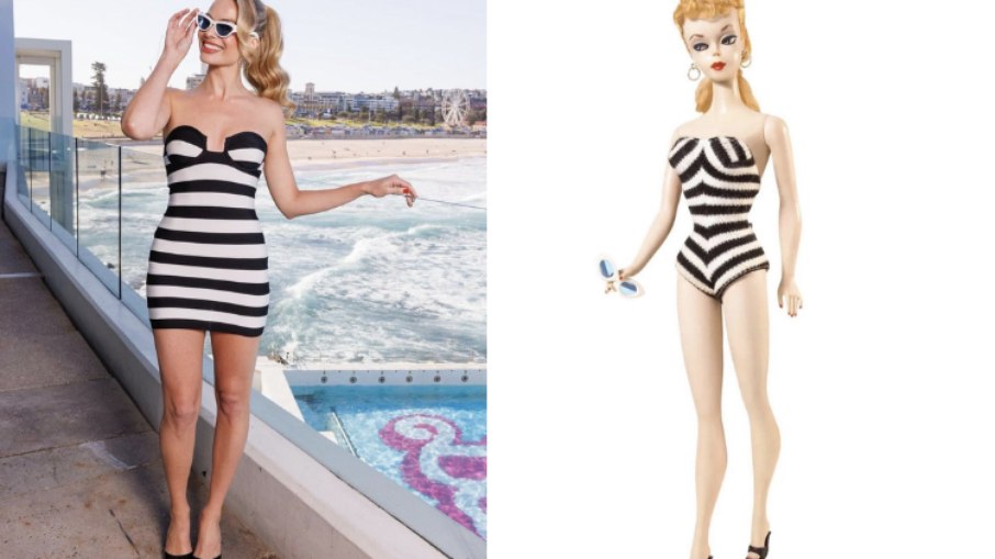Margot Robbie faz referência à 1ª Barbie lançada e repercute na web