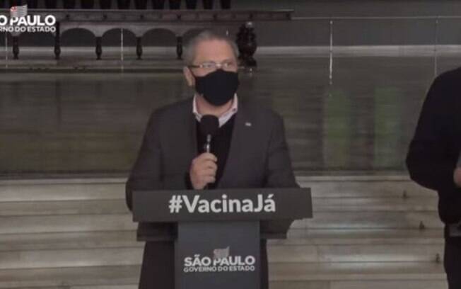 AO VIVO: Gestão Doria faz live sobre medidas judiciais contra corte de envio de vacinas