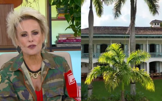 Ana Maria Braga mostra detalhes de sua fazenda de 376 hectares