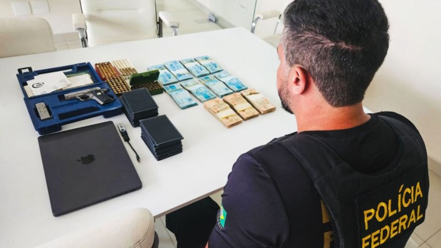 A quantia exata em dinheiro que foi apreendida não foi informada A quantia exata em dinheiro que foi apreendida não foi informada