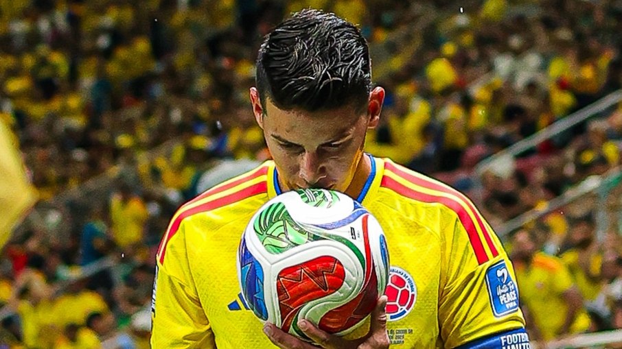 James não voltou para o segundo tempo