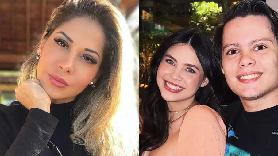 Maíra Cardi, Thuani Todeschini e Lucas Cardi