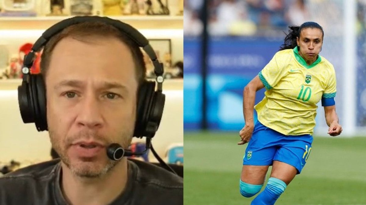 Tiago Leifert criticou postura da mídia após a expulsão de Marta