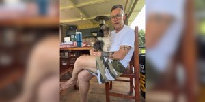 Craque Neto adota cachorro e pede ajuda para escolher nome