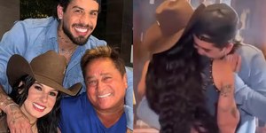 Ana Castela posa com Leonardo e Zé Felipe, que se declara: 'Amo'