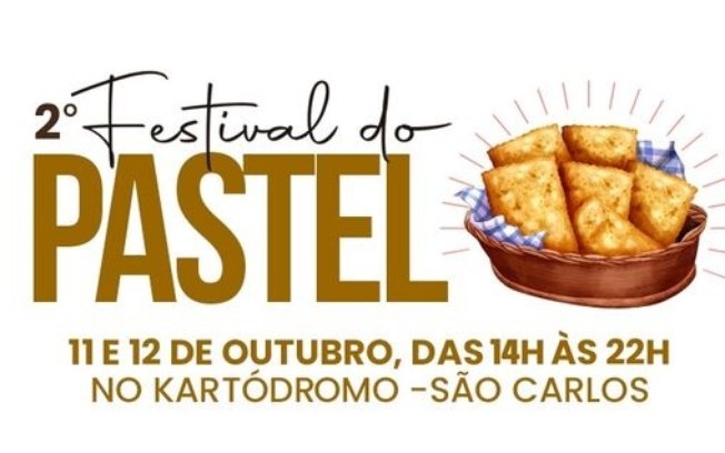 2º Festival do Pastel acontece dias 11 e 12 de outubro no Kartódromo de São Carlos 2º Festival do Pastel acontece dias 11 e 12 de outubro no Kartódromo de São Carlos