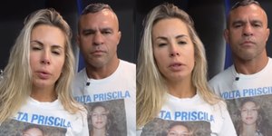 Joana Prado e Vitor Belfort lamentam o desaparecimento da irmã dele há 20 anos
