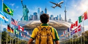 As 10 seleções da Copa 2026 que mais atraem turistas brasileiros