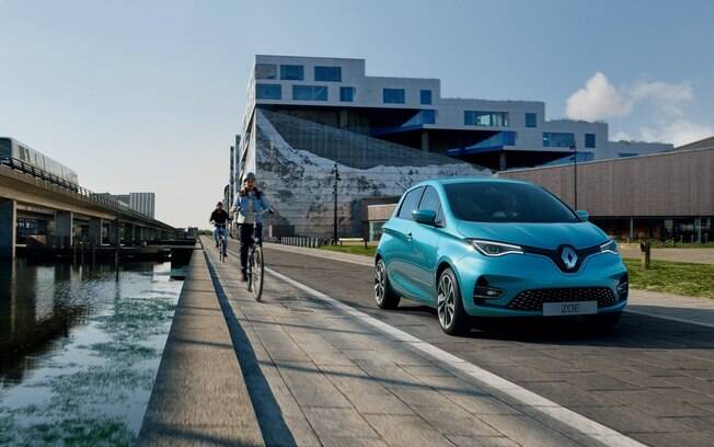 Renault Zoe da nova geração tem autonomia de até 389 quiômetros, de acordo com a fabricante