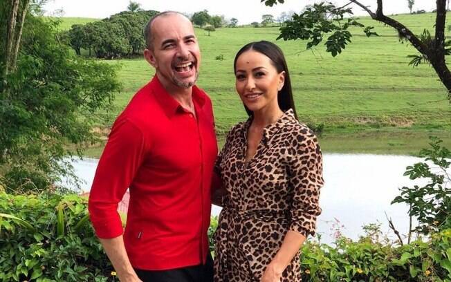 Paulo Persil e Sabrina Sato