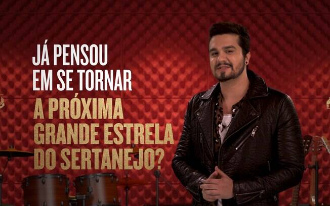 Luan Santana será apresentador de reality show sertanejo