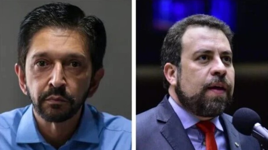 O prefeito de SP, Ricardo Nunes, e o deputado Guilherme Boulos O prefeito de SP, Ricardo Nunes, e o deputado Guilherme Boulos