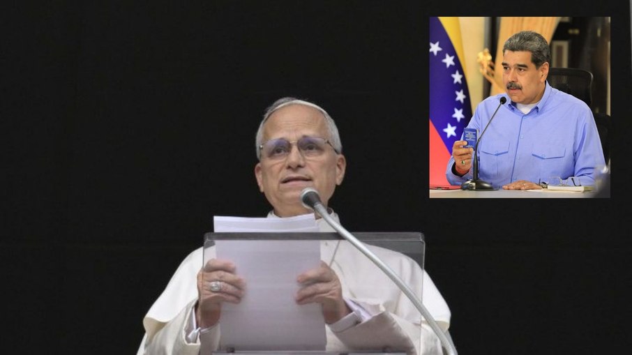 Papa Leão XIV pede paz e respeito ao povo venezuelano Papa Leão XIV pede paz e respeito ao povo venezuelano