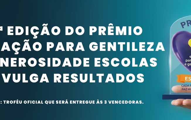 Prêmio EGG 2025 reconhece escolas por impacto social