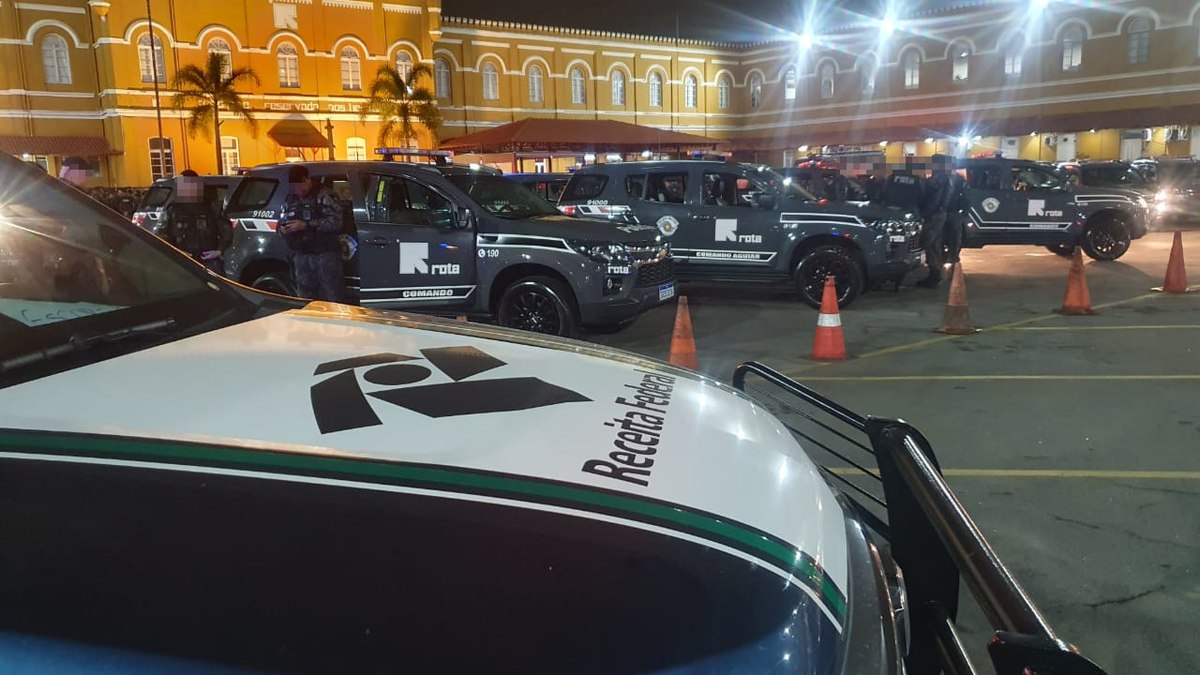 Megaoperação reuniu cerca de 1.400 agentes