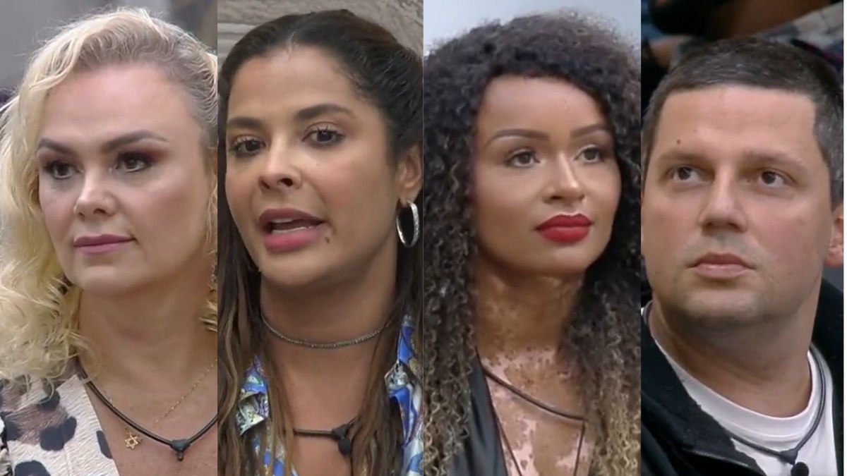 Ana Paula Almeida, Gyselle Soares, Natália Deodato e Thiago Servo formam berlinda em 'A Grande Conquista'