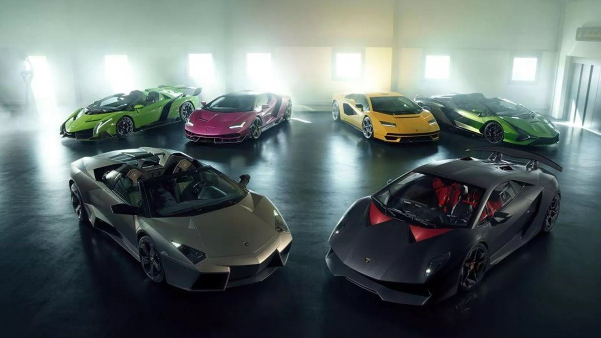 Colecionador reúne todas as séries raras da Lamborghini desde 2007 Colecionador reúne todas as séries raras da Lamborghini desde 2007