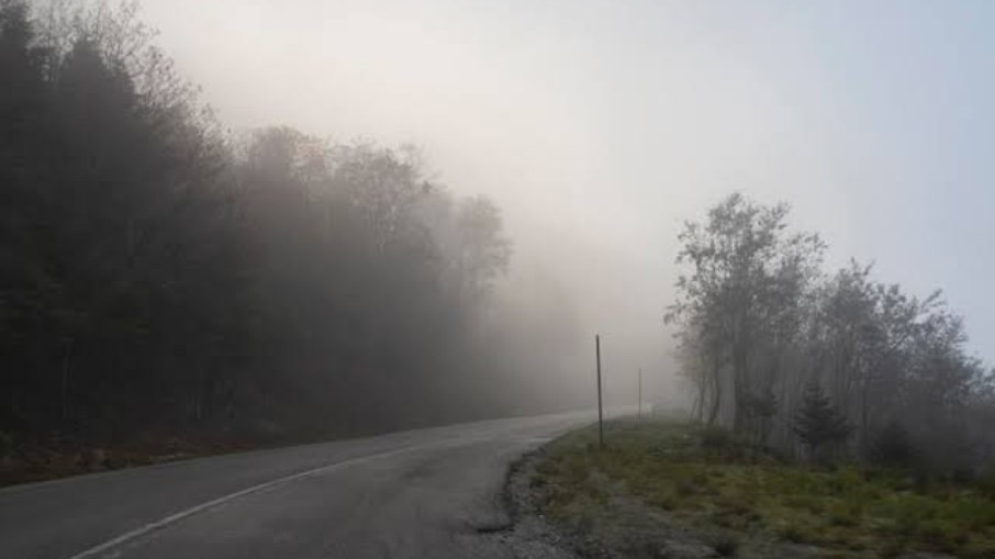Neblina na estrada Neblina na estrada