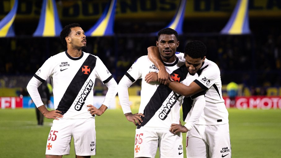 Vasco tem a vantagem mínima contra o Boca para o jogo de volta