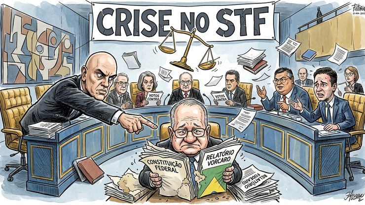 Crise no STF chega à disputa presidencial de 2026