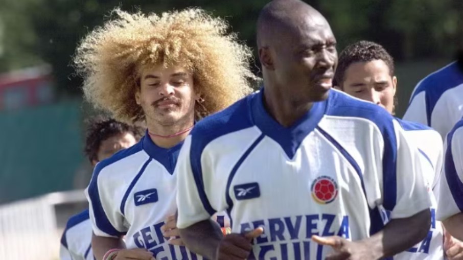 Treino da Colômbia para a Copa de 1994 Treino da Colômbia para a Copa de 1994