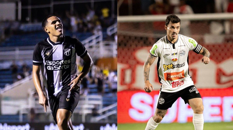 Melk e Zeca fazem embate em Ceará x Athletic