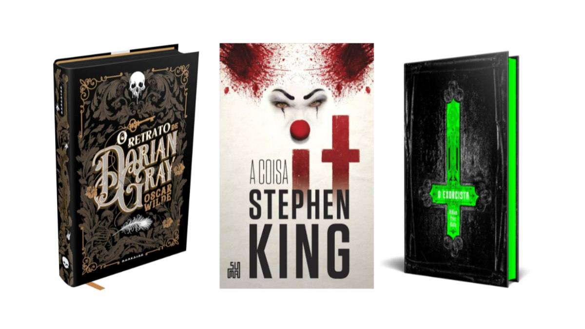 Livros de terror em oferta nesta sexta-feira 13