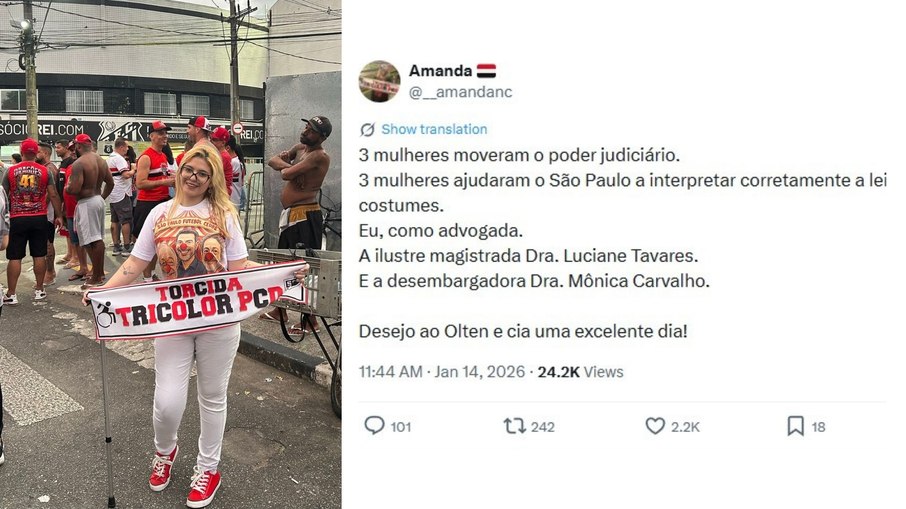 Como ação de torcedora PcD pode derrubar Casares do São Paulo?