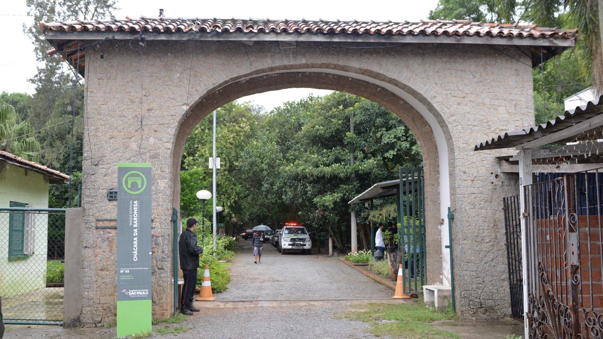 Entrada do parque