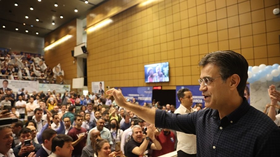 O governador Rodrigo Garcia (PSDB) tem turbinado sua pré-campanha com agenda cheia pelo interior e propaganda positiva difundida por aliados. 