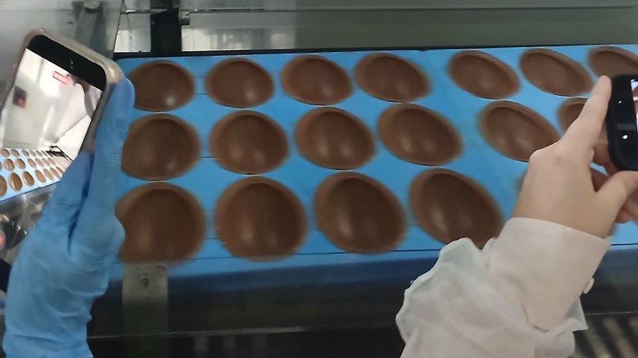 Moldes de ovos de páscoa