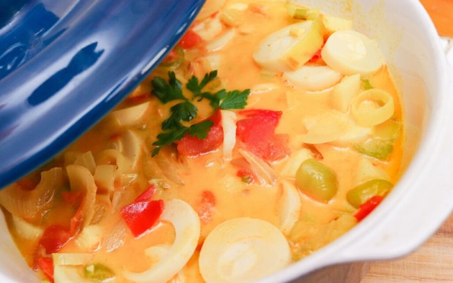 3 receitas fáceis de moqueca vegana