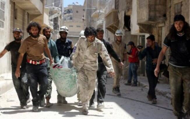 Ong afirma que bombardeio russo atingiu Urum al Yauz, na província de Idlib