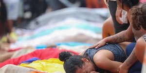 Operação Contenção em imagens: cenário de guerra