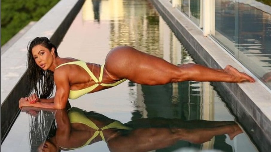 Gracyanne Barbosa diz não ligar para balança: 'Músculo pesa'