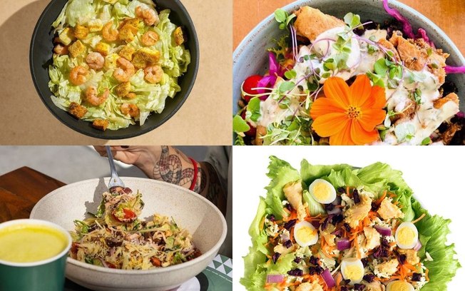 6 lugares para comer saladas deliciosas em Brasília