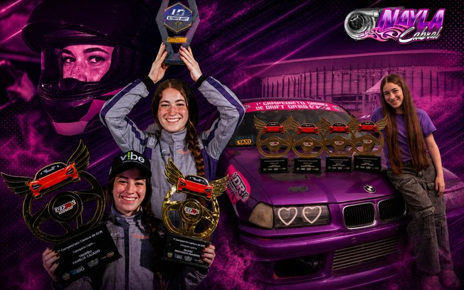 Piloto amplia presença feminina no Drift