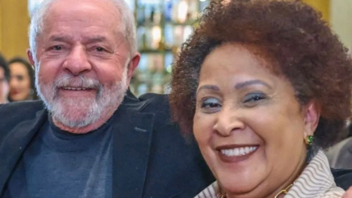 Presidente Lula e Carmen Silva