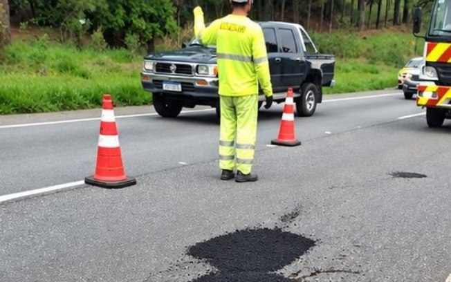 Via Dutra terá obras e bloqueios em diferentes trechos até sábado