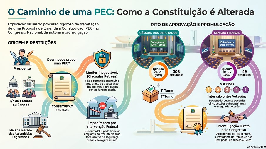 Processo de tramitação de uma PEC