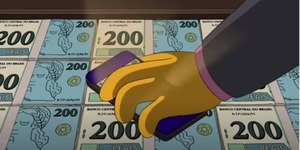 Série "Os Simpsons" previu cédula de R$ 200 em 2014