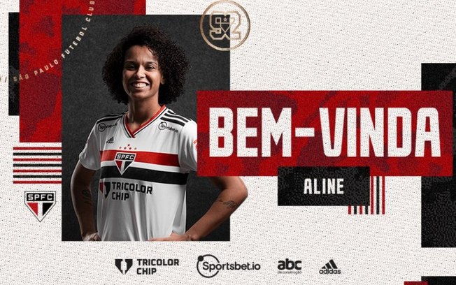 Feminino: São Paulo contrata meia-atacante Aline Milene