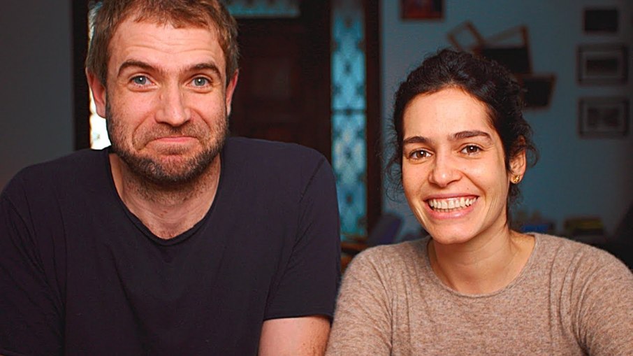 Maria Flor e o marido