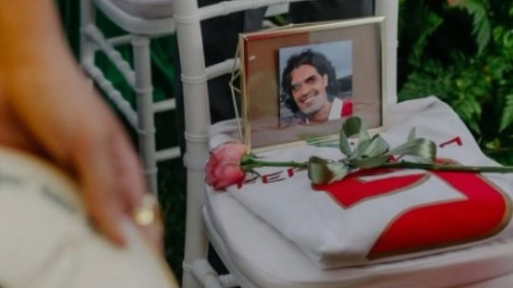 Fernandão é homenageado no casamento do filho e comove colorados