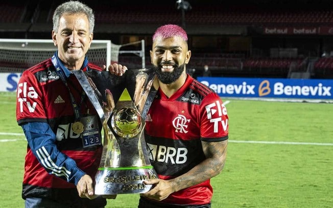 Landim declarou que Flamengo pretende seguir com Gabigol