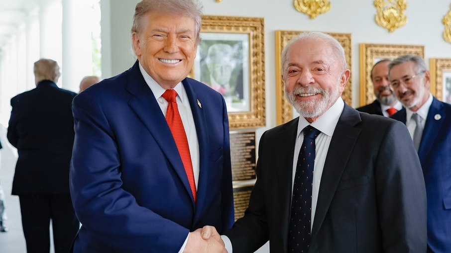 Reunião entre Lula e Trump