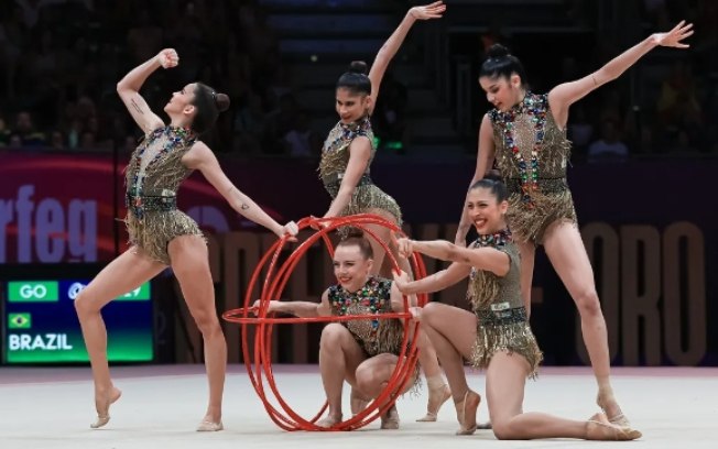 Brasil conquista duas medalhas na Copa do Mundo de ginástica rítmica