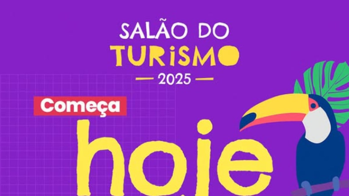 Banner do Salão do Turismo 2025 Banner do Salão do Turismo 2025
